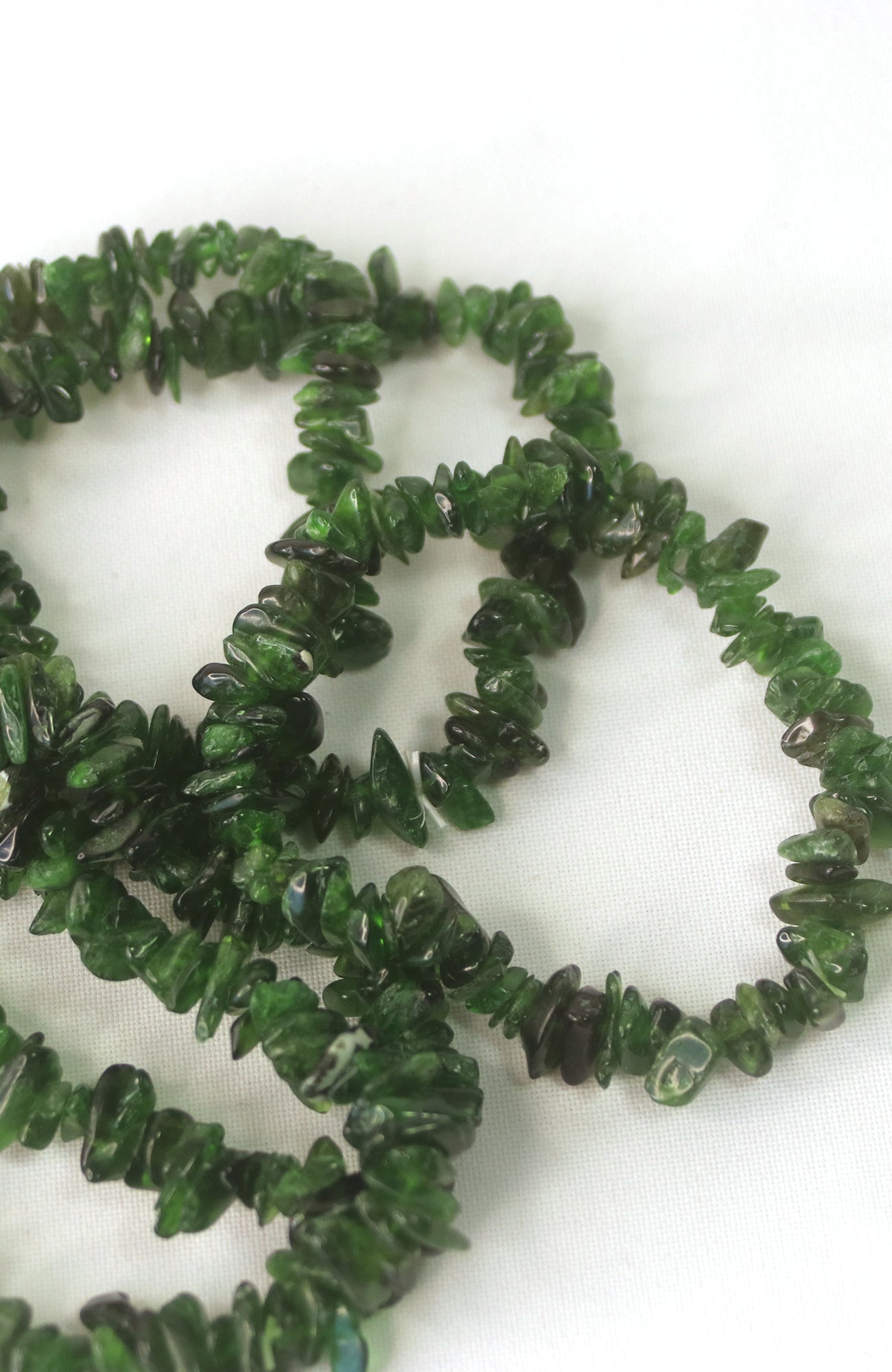 Diopside Chip Bracelet AA